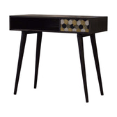 Walnut Block Writing Desk | Chestnut Mango Wood
