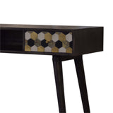 Walnut Block Writing Desk | Chestnut Mango Wood