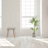 Checkered End Table Accent Piece | Oak Mango Wood