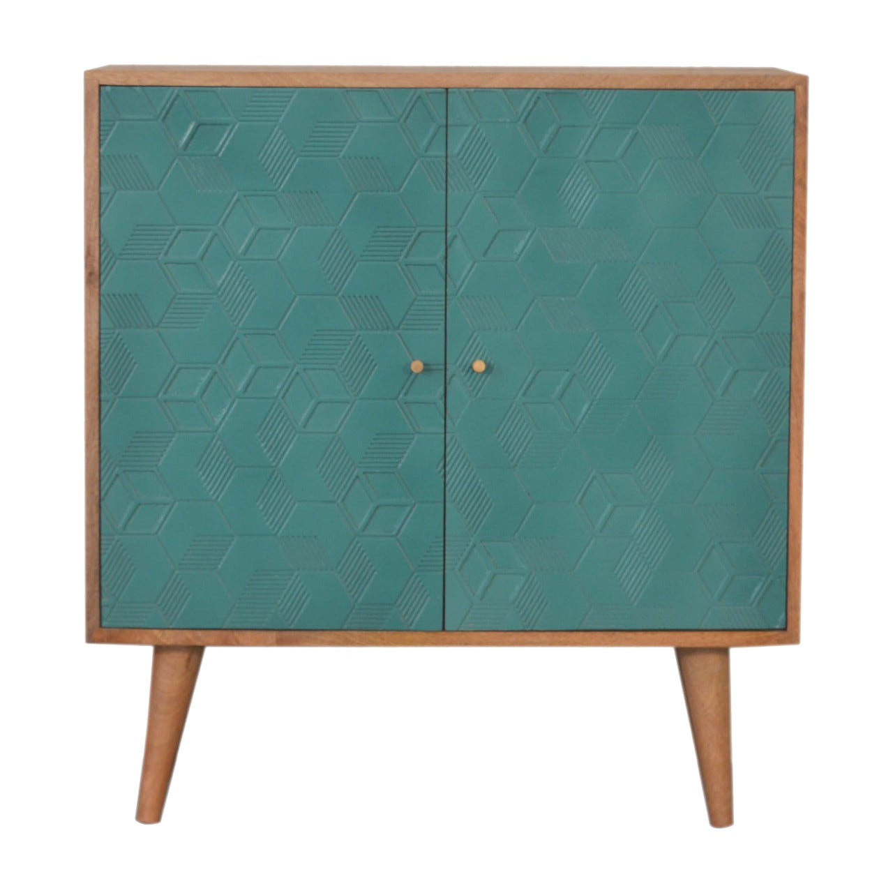 Acadia Teal Chest of Drawers
