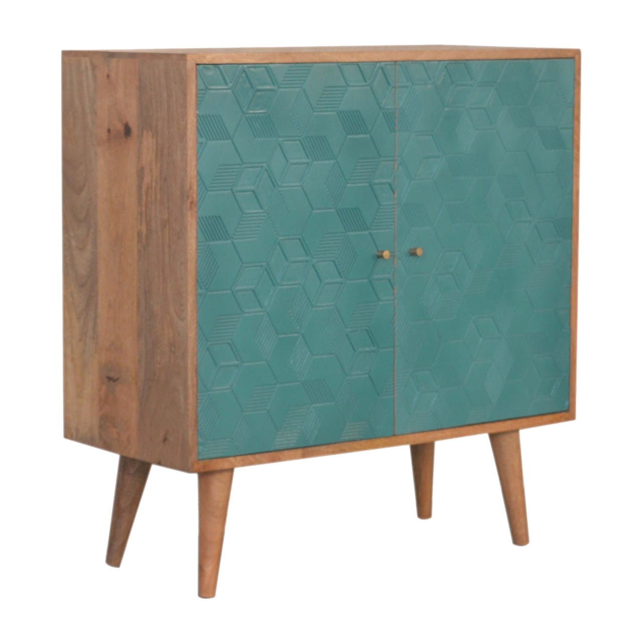 Acadia Teal Chest of Drawers