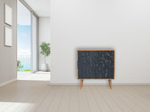 Acadia Navy Cabinet