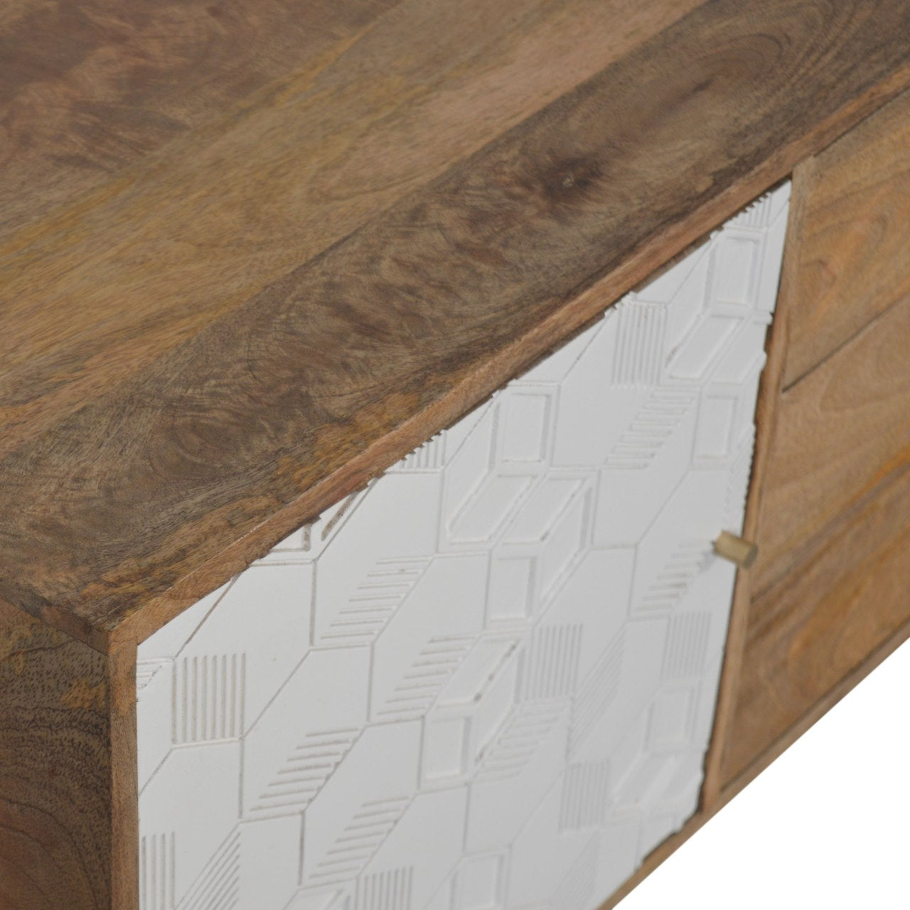 Acadia White Sideboard Chest of Drawers