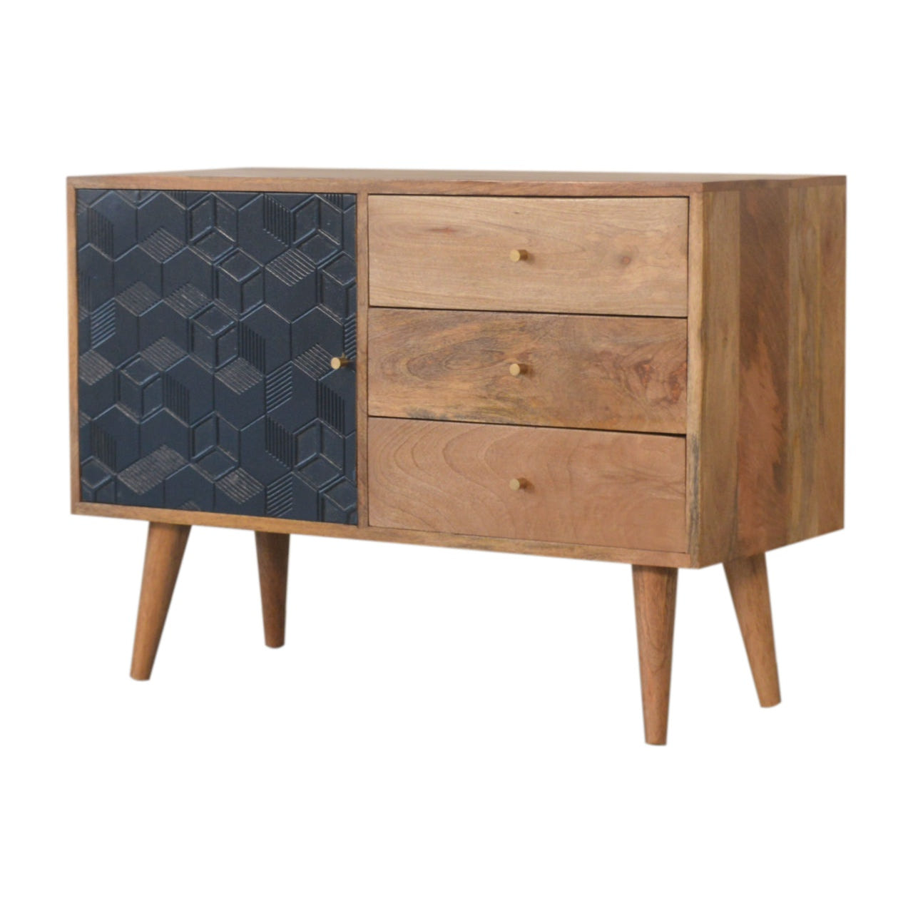 Acadia Black Cabinet Chest of Drawers