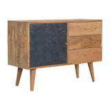 Acadia Black Cabinet with Drawers