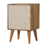 Acadia White Door Bedside Table