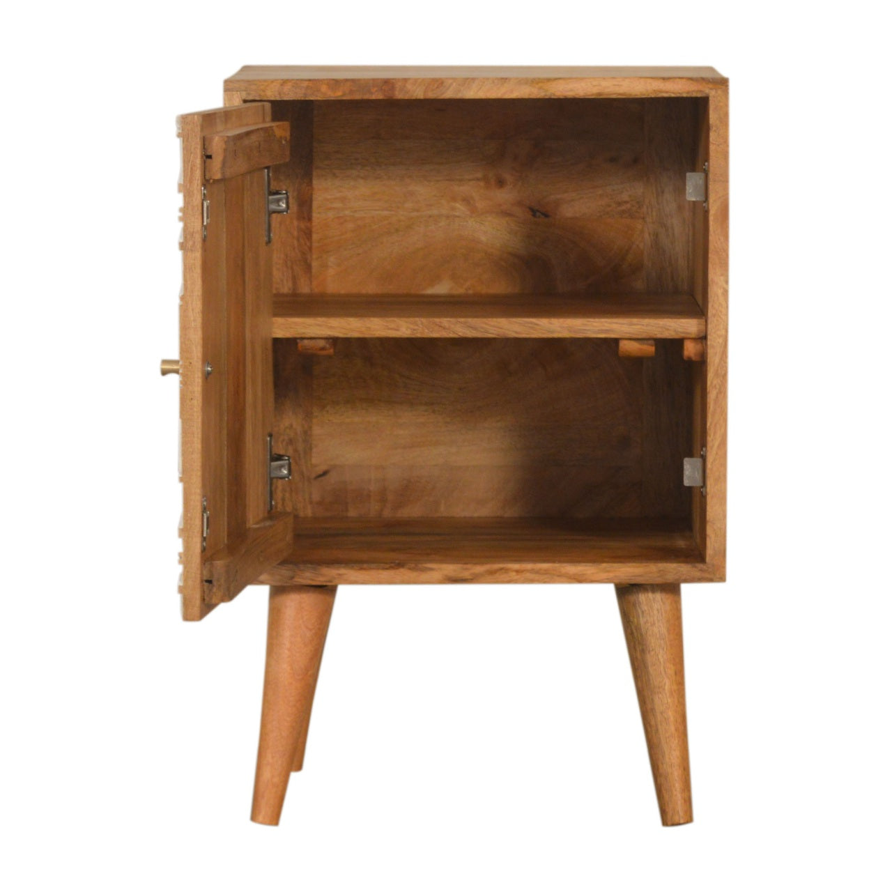 Acadia White Door Bedside Table