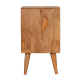 Acadia White Door Bedside Table