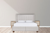 Acadia White Door Bedside Table
