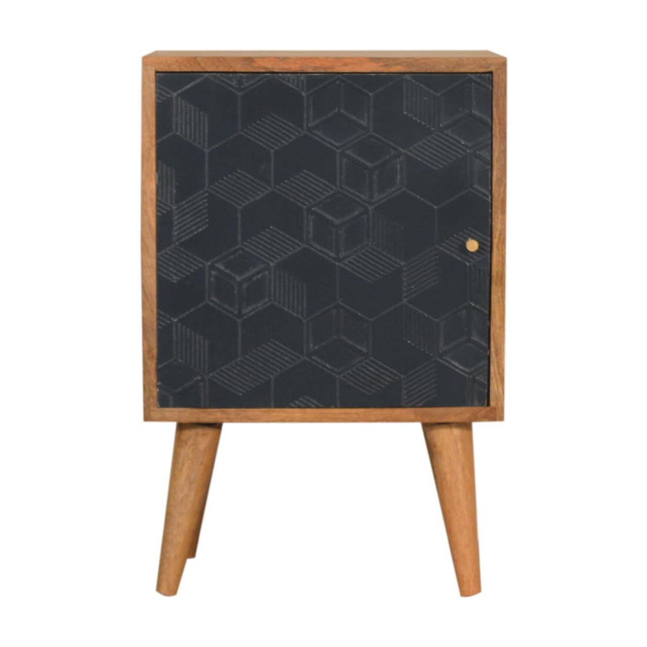 Acadia Black Bedside Table