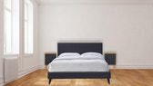 Acadia Black Bedside Table