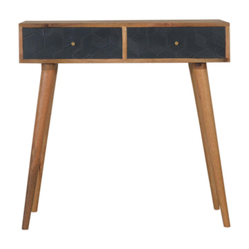 Acadia Black Console Table