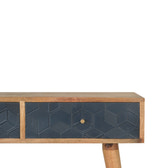 Acadia Black Console Table