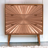 Manila Copper Chest of Drawers | Chestnut Mango Wood
