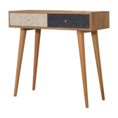 Milan Navy and White Console Table