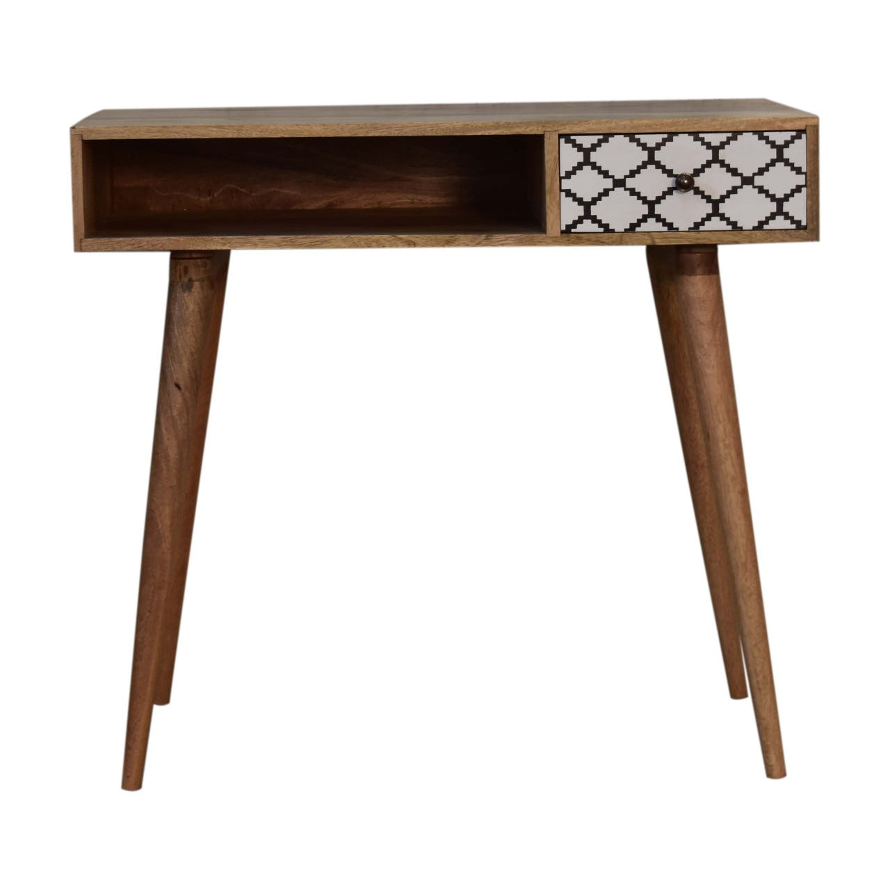 Stella Writing Desk | Oak Solid Mango Wood