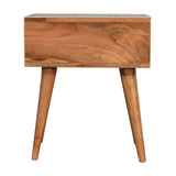 Honeycomb Bone Inlay Bedside Table