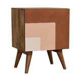 Quebec Brown Bedside Table