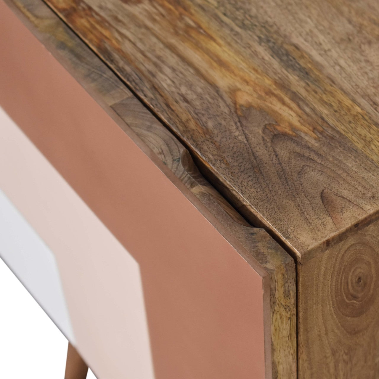 Quebec Brown Bedside Table