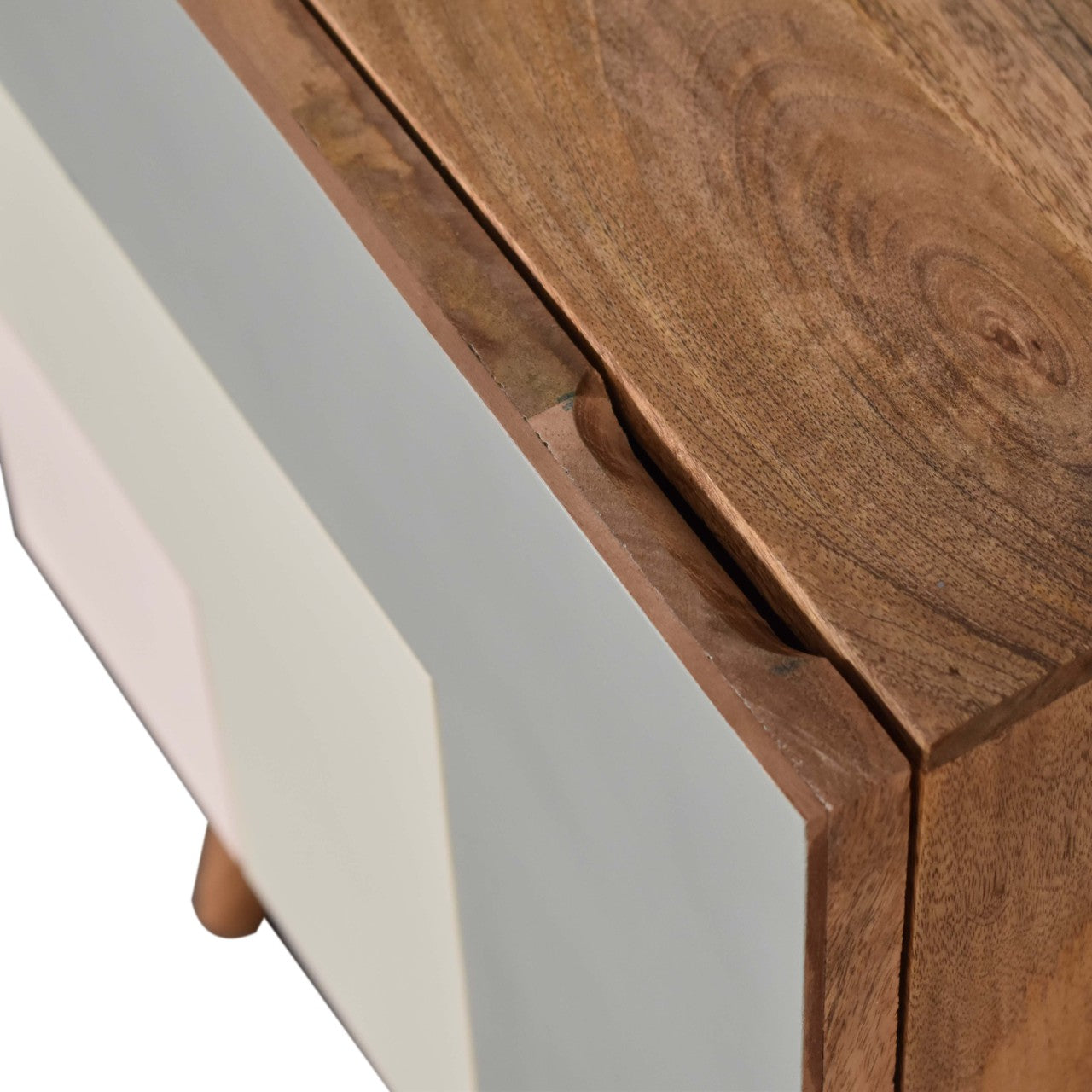 Quebec Green Bedside Table