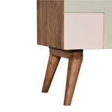 Quebec Green Bedside Table