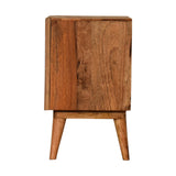 Quebec Green Bedside Table