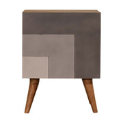 Quebec Grey Bedside Table