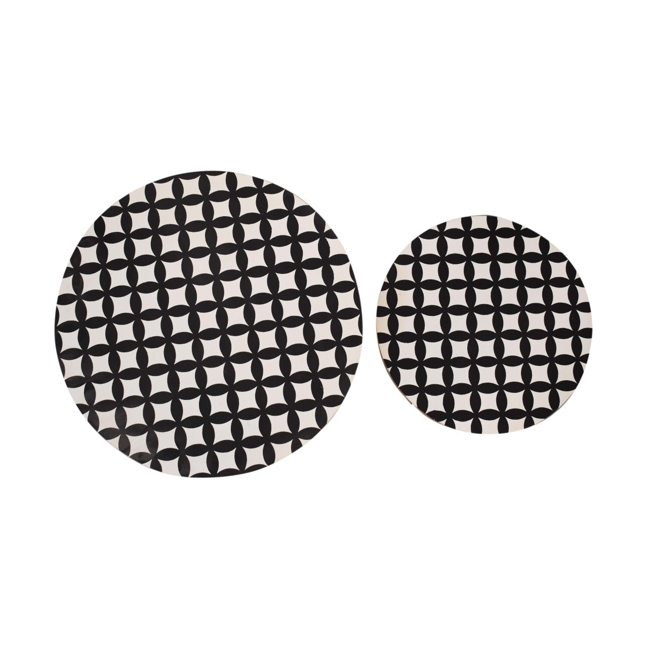 Monochrome End Table Accent Piece