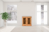 Caged Pine Cabinet