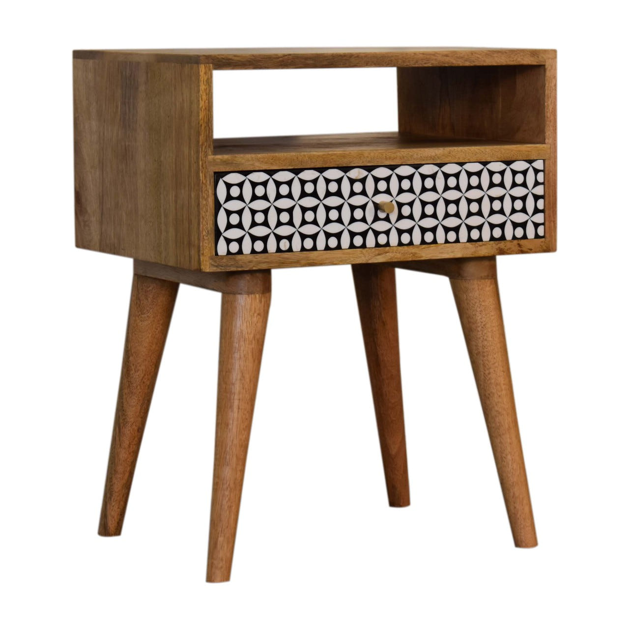 Sierra Bedside Table | Oak Solid Mango Wood