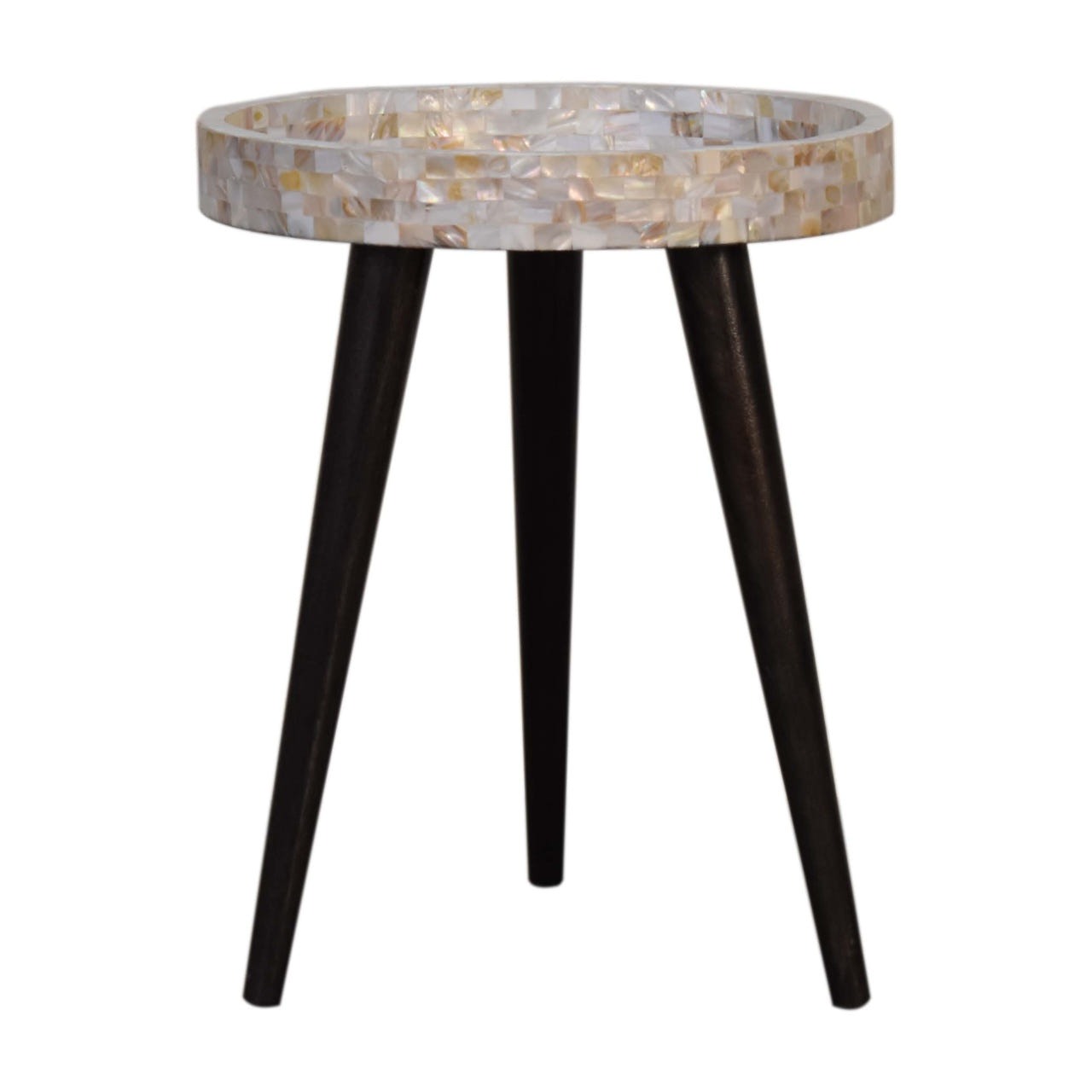 Honeycomb Mosaic End Table Accent Piece