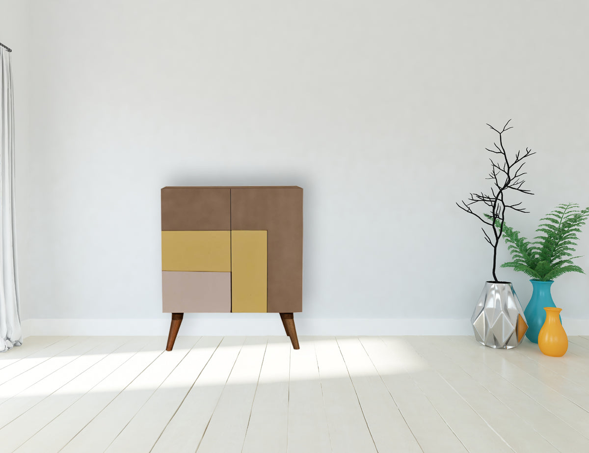 Quebec Yellow Cabinet