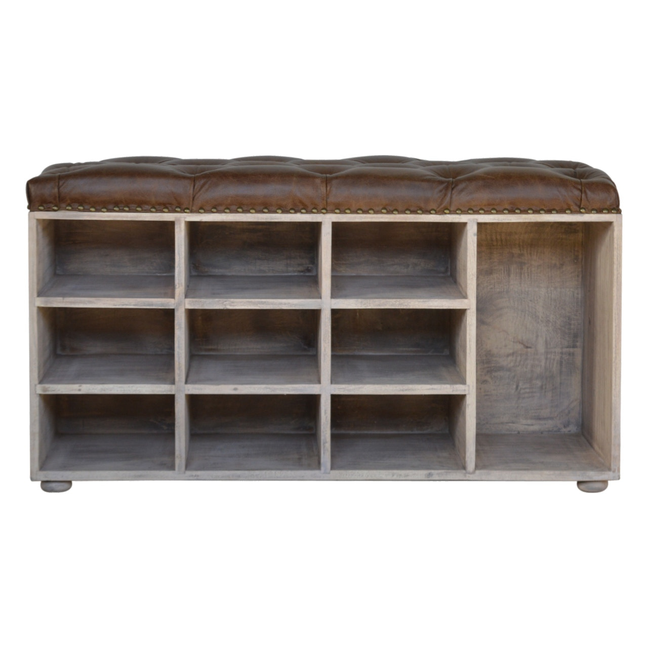 Stone Wash Storage Bench | Hidden Storage