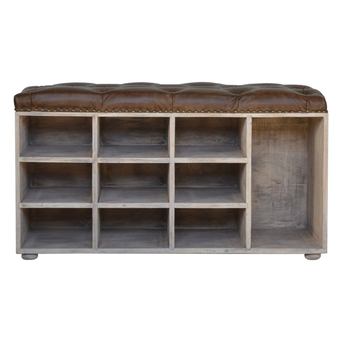 Stone Wash Storage Bench | Hidden Storage