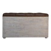 Stone Wash Storage Bench | Hidden Storage