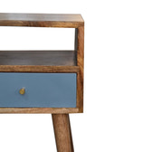 Mini Blue Hand Painted nightstand