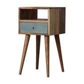 Mini Duck Egg Painted Bedside Table