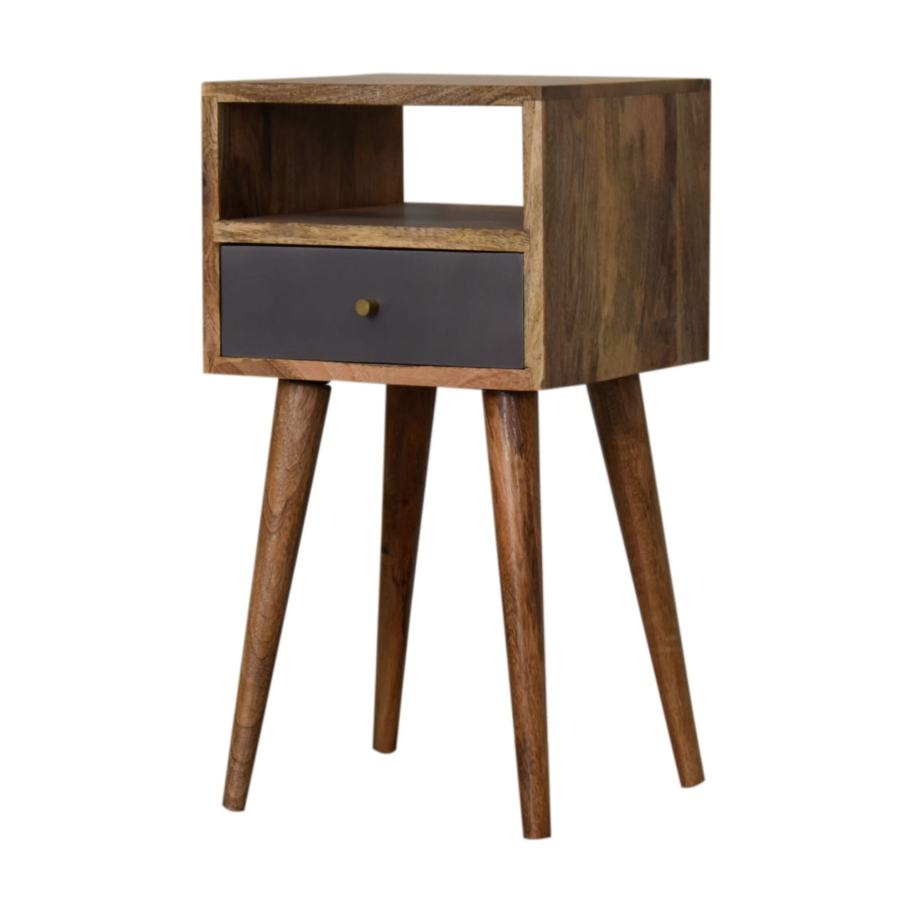 Mini Slate Painted Bedside Table