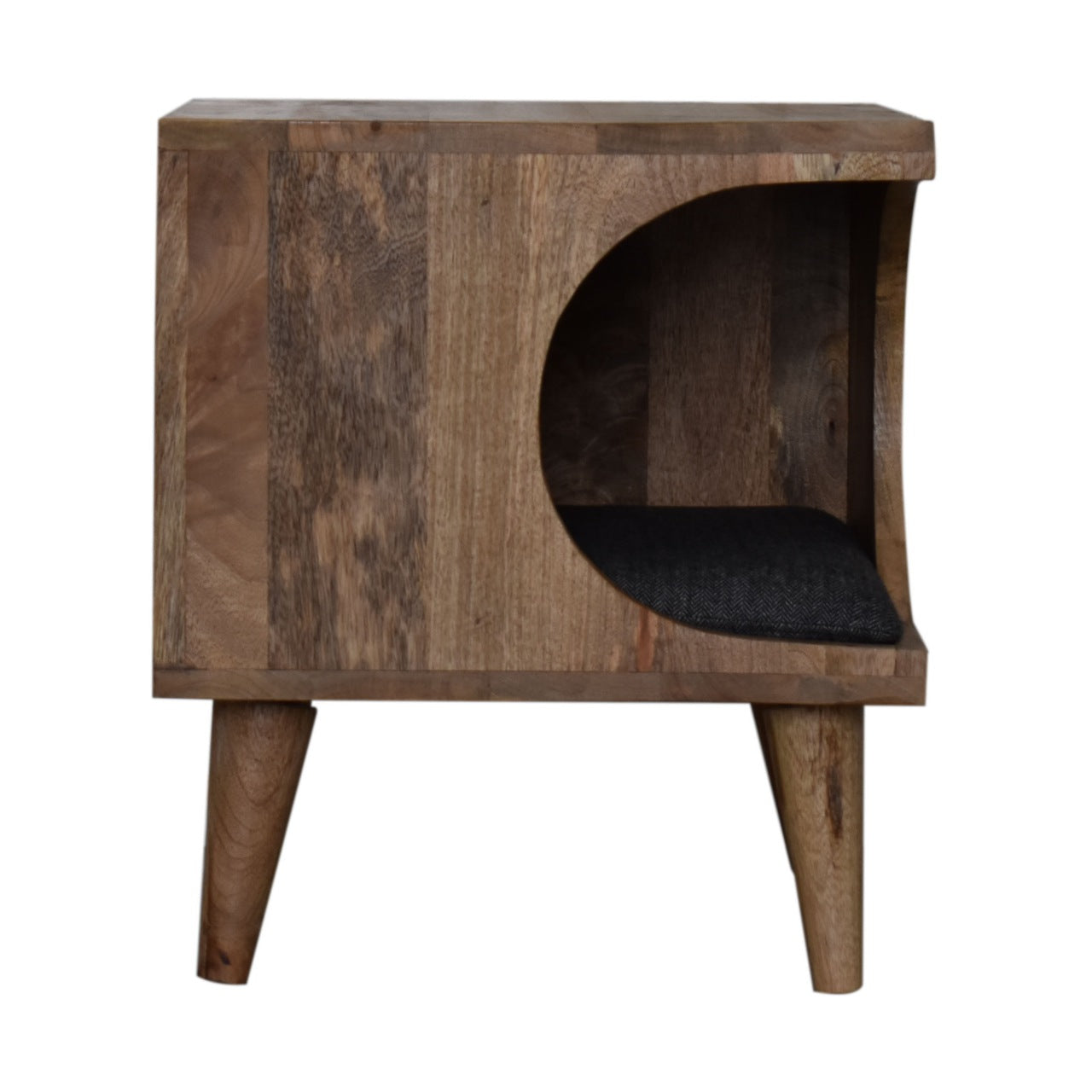 Nordic Cut-out Pet Bed | Tweed