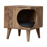 Nordic Cut-out Pet Bed | Tweed