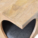 Nordic Cut-out Pet Bed | Tweed
