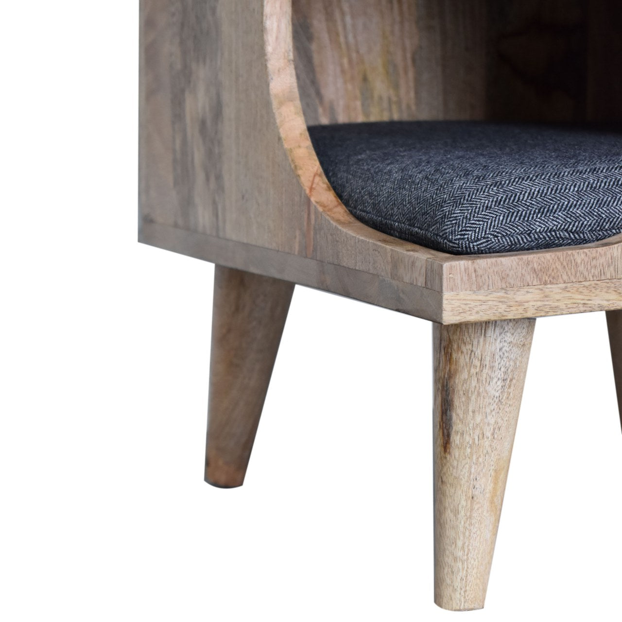Nordic Cut-out Pet Bed | Tweed