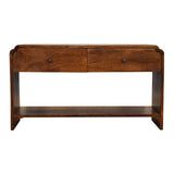 Newton Console Table | Chestnut Solid Mango Wood Default Title