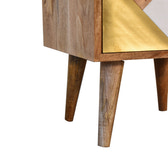 Ivy Bedside Table | Oak Solid Mango Wood