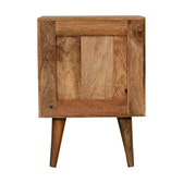 Ivy Bedside Table | Oak Solid Mango Wood