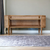 Larissa Curved Shelving Unit Chest of Drawers
