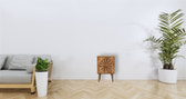 Rosalie Bedside Table | Rattan