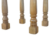 End Table with Turned Legs Accent Piece
