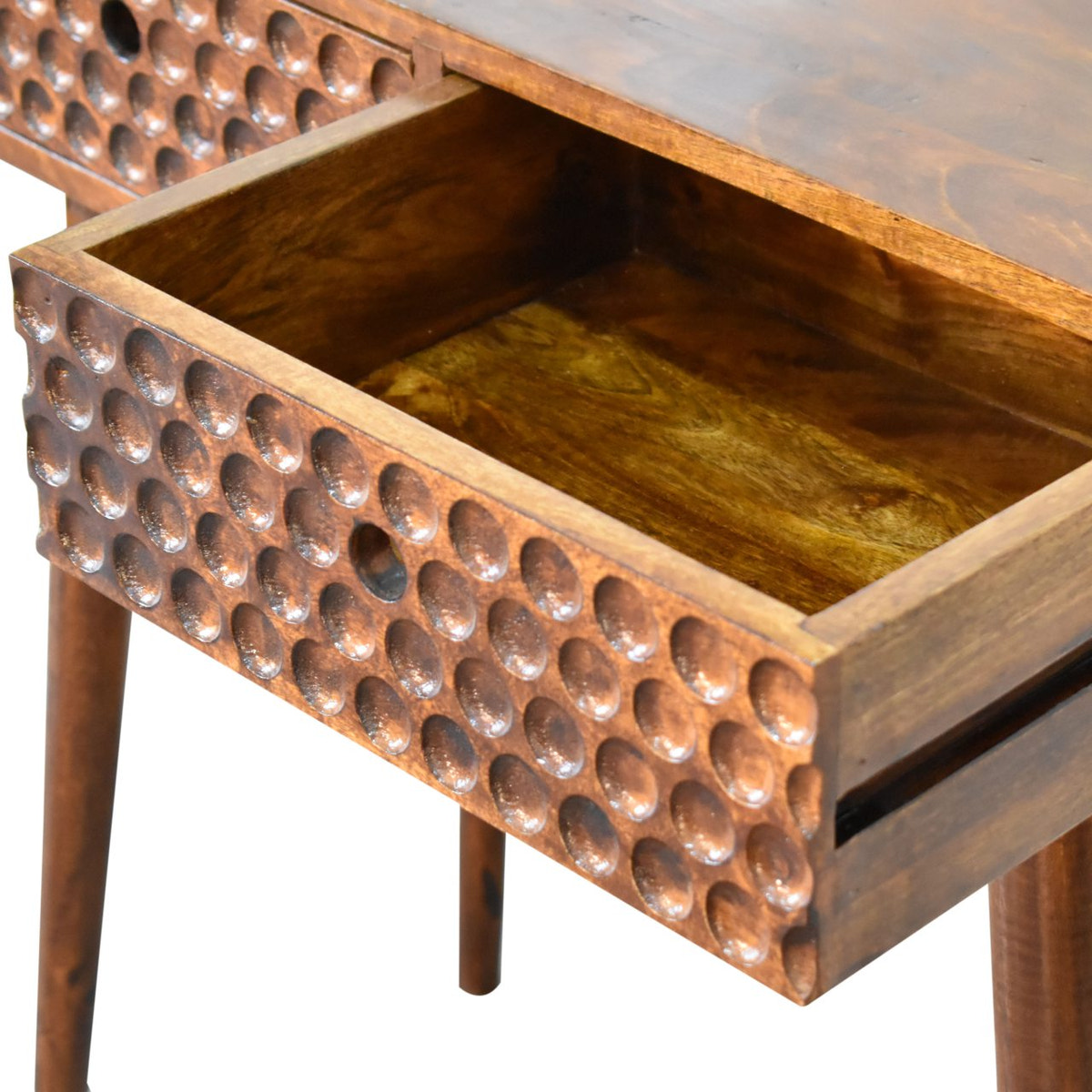 Torun Console Table | Chestnut Solid Mango Wood