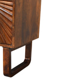 Drew Bedside Table | Chestnut Solid Mango Wood